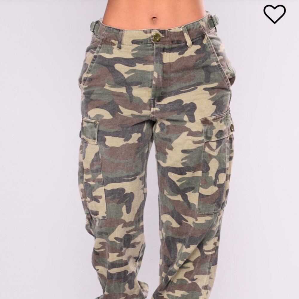 Camo oversized  pants